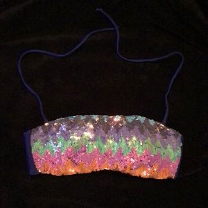 Victoria’s Secret bandeau swim suit top